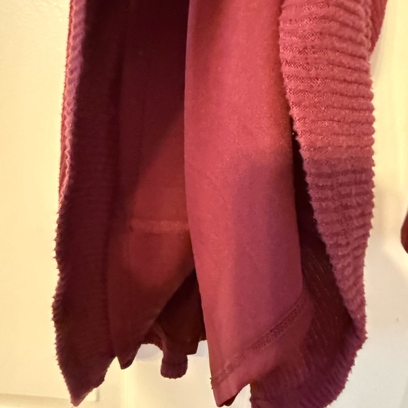 Hollister Deep Red Long Sleeve Dress - Picture 3 of 6